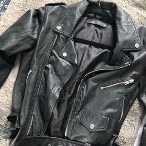 Black Leather Jacket from Zara